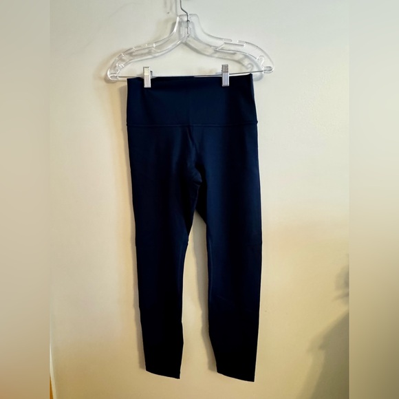 Lululemon Athletica Navy Leggings - Picture 1 of 3